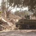 Conflit Israël-Hezbollah : Un remblai de terre érigé par Israël au Liban