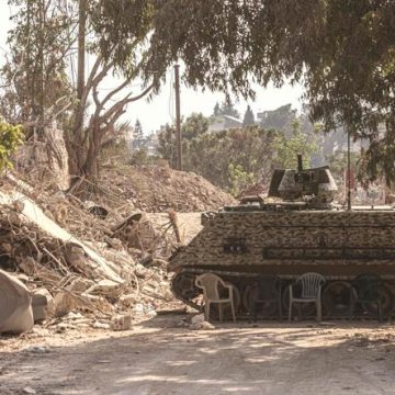 Conflit Israël-Hezbollah : Un remblai de terre érigé par Israël au Liban