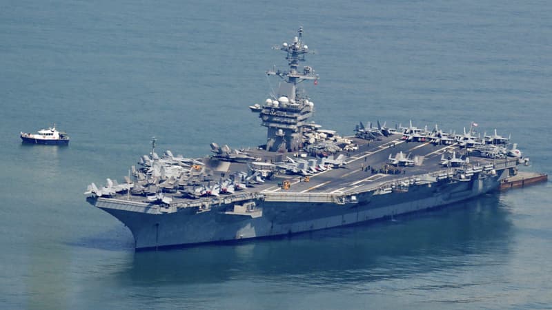 01fd9198-72da-4f62-baf6-a103df443b91 L’arrivée de l’USS George Washington au Moyen-Orient