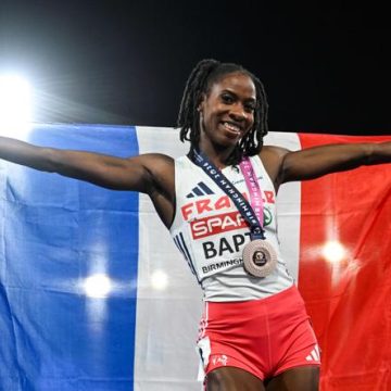 Laëticia Bapté remporte le bronze au 100 m haies à Birmingham