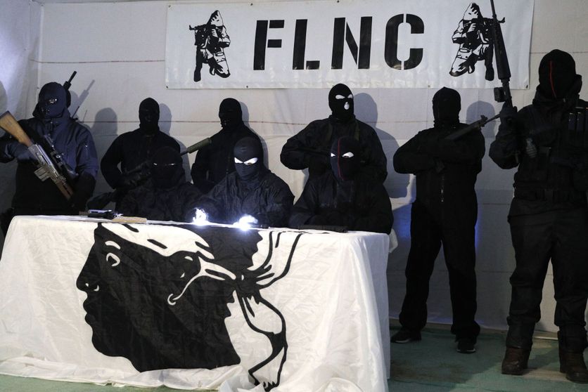 FRANCE-CORSICA-FLNC Menaces du FLNC en Corse lors d’une Conférence de Presse Clandestine