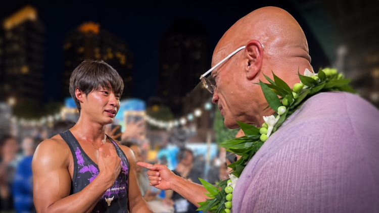 0c7bdc9b-11c3-4343-aad8-e37b32e19283 Dwayne Johnson Ému par un Admirateur à Tokyo
