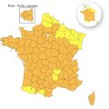 Chaleur intense en France: Vingt départements sous alerte orange