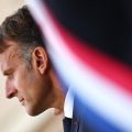 Emmanuel Macron participe à la cérémonie de libération de Bormes-les-Mimosas