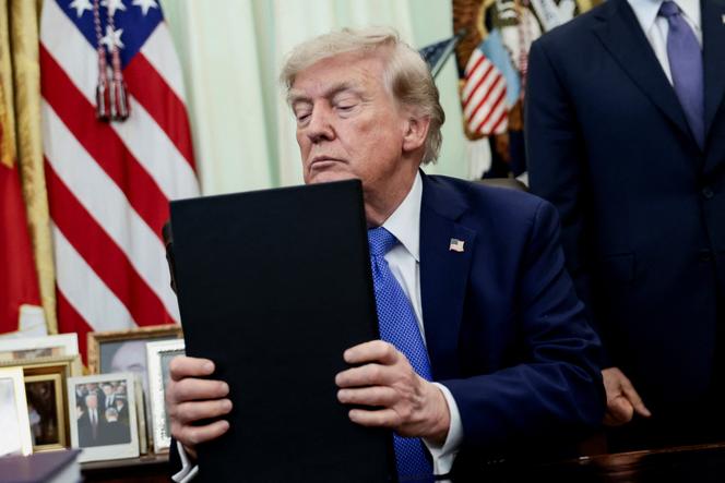 198798c3-d4a9-42f5-b6c9-368d37a51847 Donald Trump cherche à limiter le droit du sol par décret