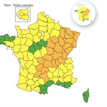 Risque d&rsquo;Orages: Vigilance Orange Dans 26 Départements