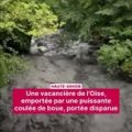 Une vacancière portée disparue en Haute-Savoie après une coulée de boue