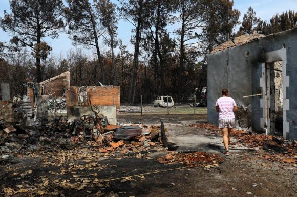 Les incendies en France et la situation météorologique