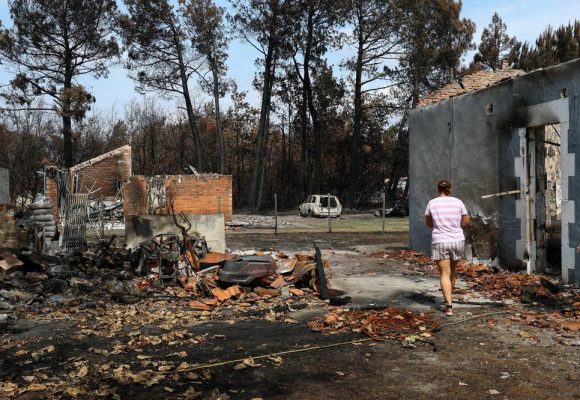 Les incendies en France et la situation météorologique