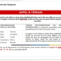 Disparition d&rsquo;Éloïse Garrigues : Appel à témoins lancé