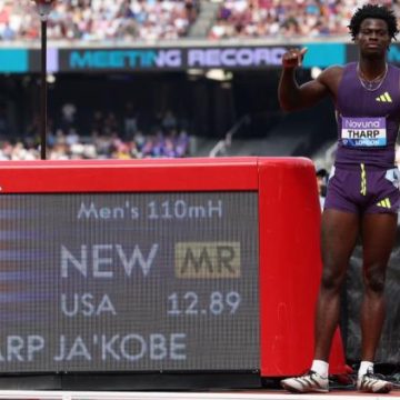Ja&rsquo;Kobe Tharp et son record du monde étonnant au 110 m haies