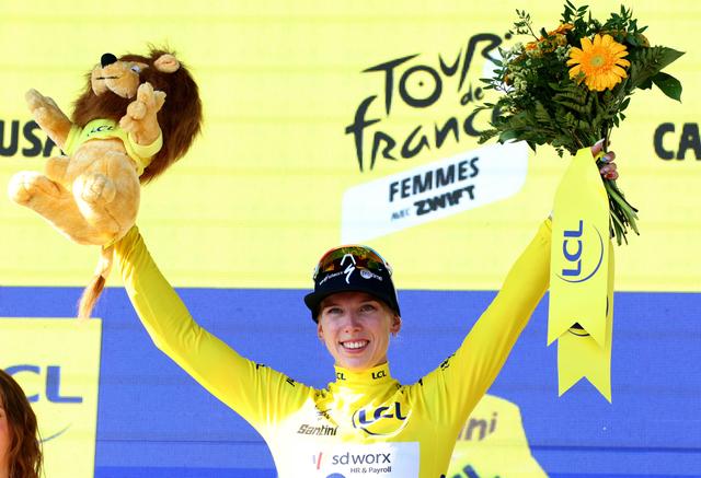2c61e116-b776-42a0-aa87-c579101a78e2 Victoire de Lorena Wiebes au Tour de France Femmes