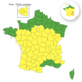 Météo : Vigilance Jaune pour Orages dans 65 Départements