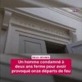 Un pyromane condamné à deux ans de prison ferme dans les Deux-Sèvres