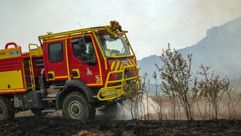 35b0bd55-4798-4642-a848-5992c525e21f Incendie forestier stabilisé près de Bellegarde-en-Diois