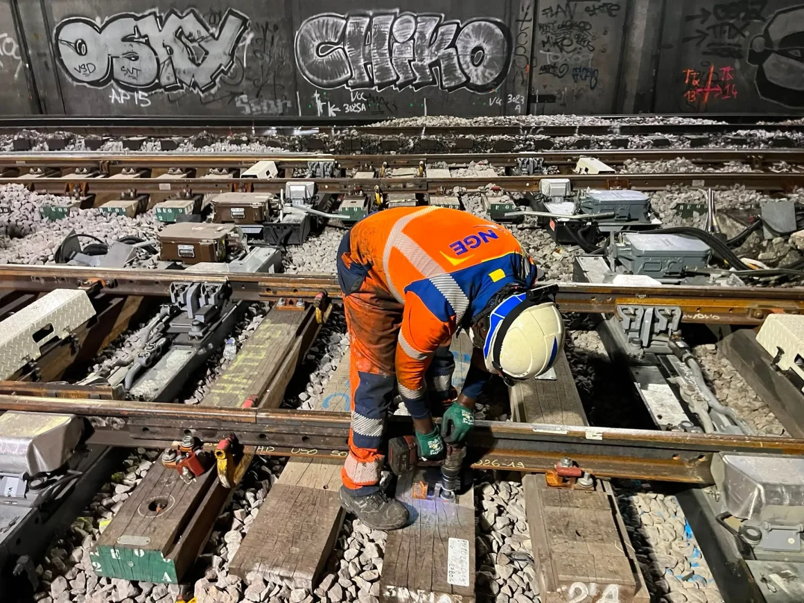 Chantier majeur de la SNCF entre la Gare du Nord et la Gare de Lyon