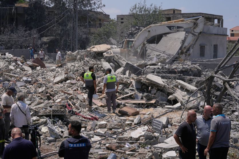 Lebanon Israel Iran War Tensions entre le Liban et Israël après des frappes aériennes