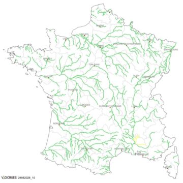 Vigilance météo pour les départements du sud de la France