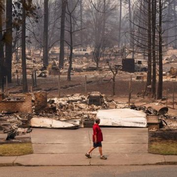 La ville de Spokane en proie aux incendies