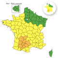 Alerte aux Orages en France pour le 24 Août 2026