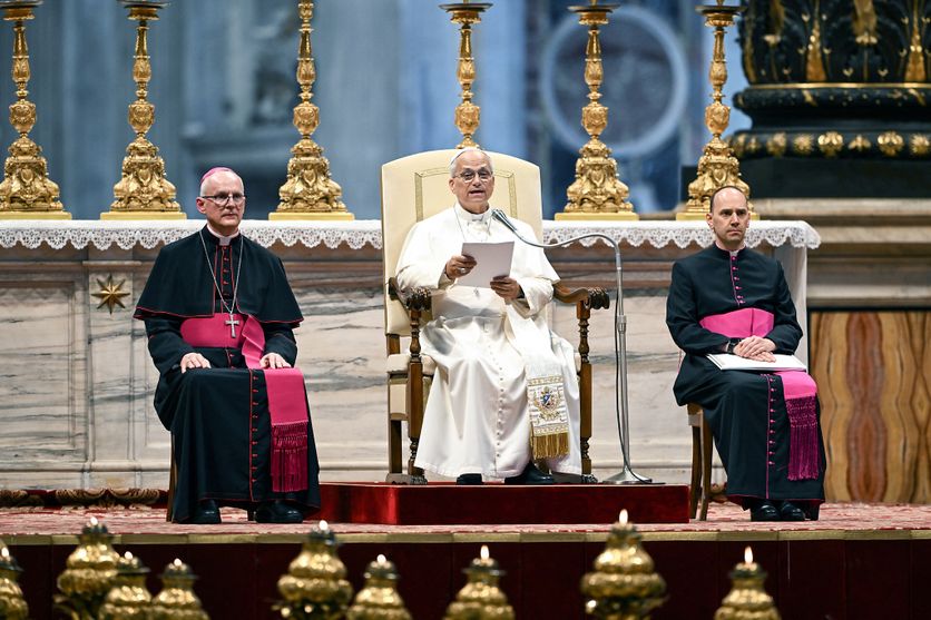 VATICAN-RELIGION-POPE-AUDIENCE Léon XIV rend hommage à dom Prosper Guéranger