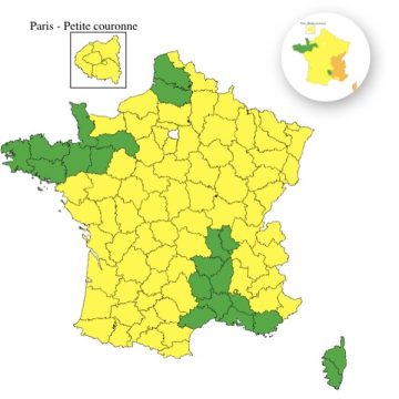Vigilance Météorologique: Risque d&rsquo;Orages le 3 Août