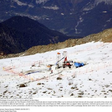 Le risque des glaciers en France face aux changements climatiques