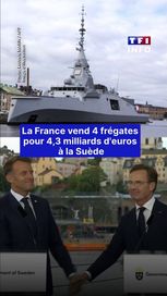 5357435c-efdf-40b3-aa8e-aed10f8944ca La France vend quatre frégates à la Suède pour 4,3 milliards d’euros