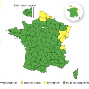 10 départements en alerte aux orages