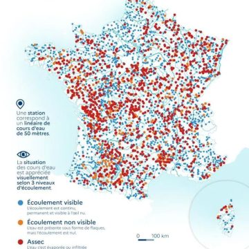 5ef6a48b-084a-4e59-aae9-7929c9246a0c Sécheresse critique en France : Les petits cours d’eau souffrent