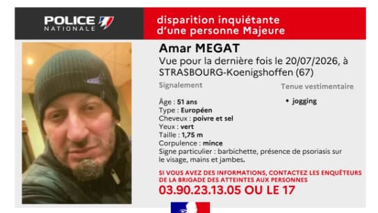 5ffcfcb1-8fd1-45d9-84f9-7e9e247fdee5 Appel à témoins pour retrouver Amar, disparu à Strasbourg