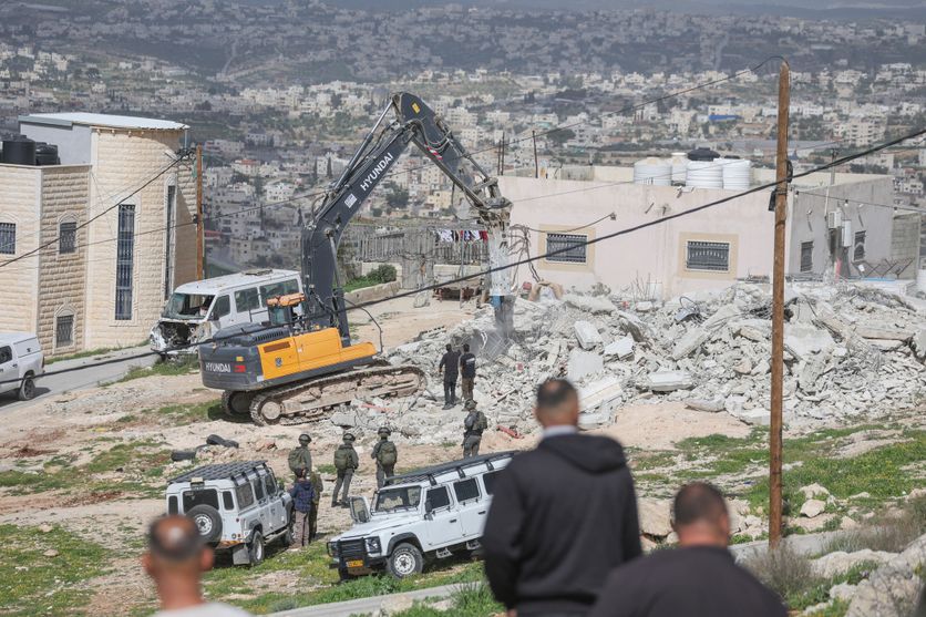 Israel Demolishes Home West Bank Entretien avec une correspondante à Jérusalem sur la situation en Israël