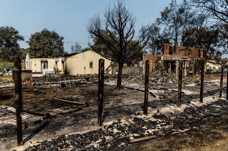 GIRONDE-FRANCE-ENVIRONMENT-CLIMATE-WEATHER-WILDFIRE Grève nationale des pompiers en pleine crise des incendies