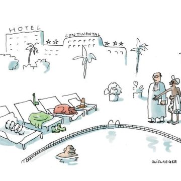 Les conflits autour des transats de piscine