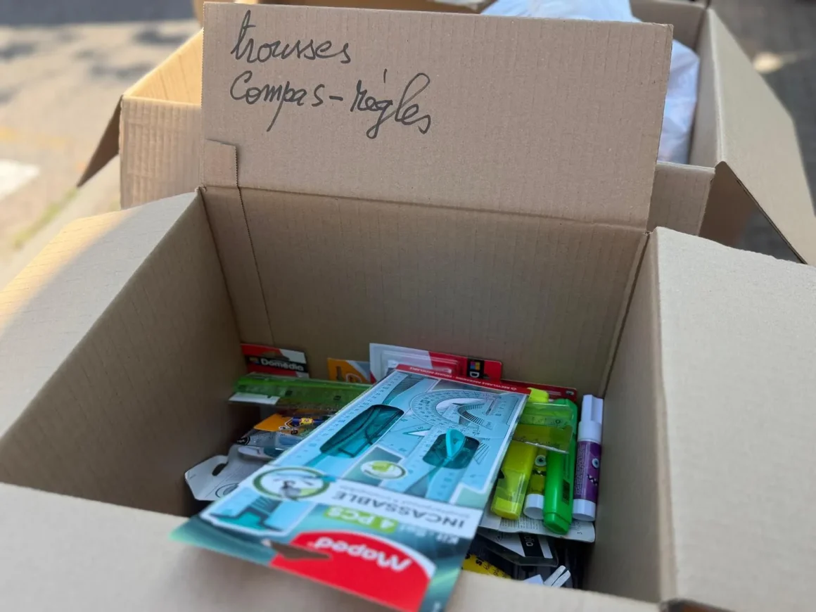 Élan de solidarité pour les écoliers sinistrés en Gironde