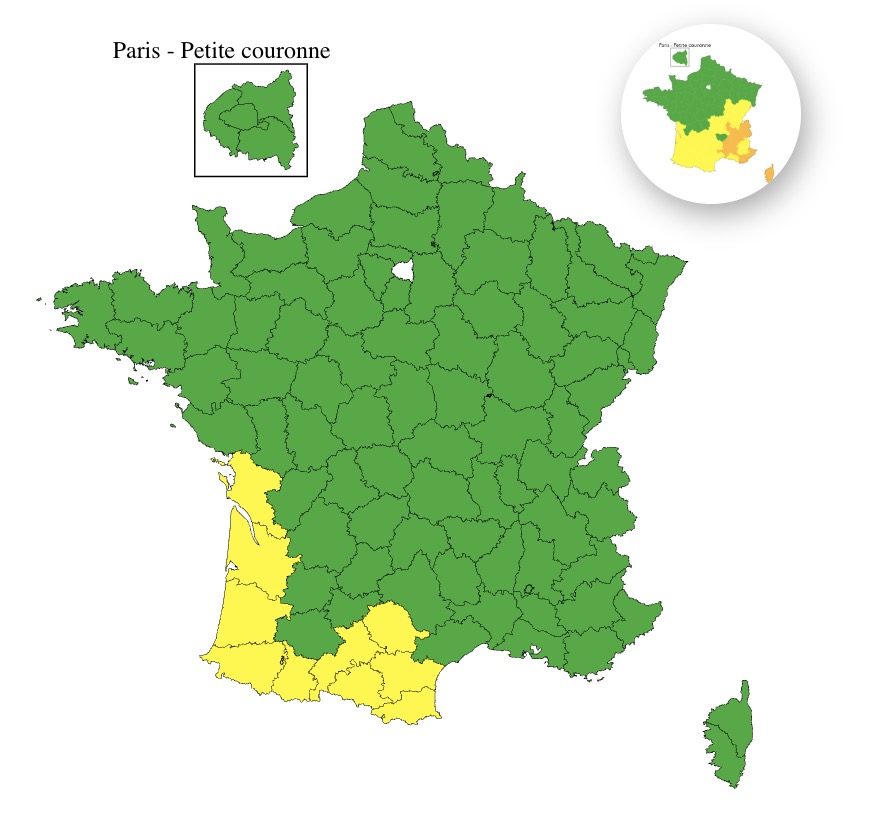 7e21cc53-d430-469a-9892-99873d580f1c Alerte Jaune pour Orages dans le Sud-Ouest de la France