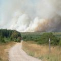 Incendie dévastateur dans les Hautes Fagnes en Belgique
