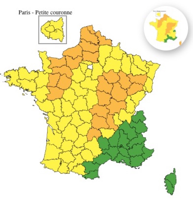 8b1d459e-a08a-4d5d-9c93-1201cea927eb Alerte Orange pour Orages dans 23 Départements Français