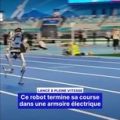 Un robot impressionne par sa vitesse lors des World Humanoid Robot Games