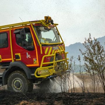 Incendies dans la Drôme : reprise et lutte active