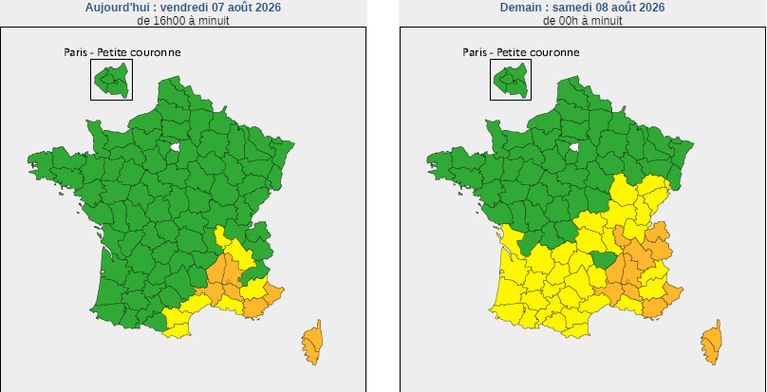 90fa4725-c5c6-4f2f-850c-9040f5db8ea0 Canicule : Vigilance Orange Étendue à Douze Départements