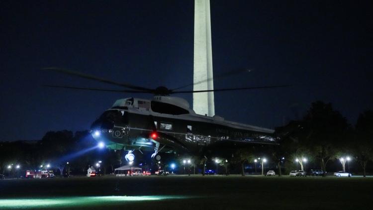 9d36fe7c-7113-41c3-a418-6b7aa284d2ec Incident Aérien Impliquant Marine One et un Avion de Ligne à Washington