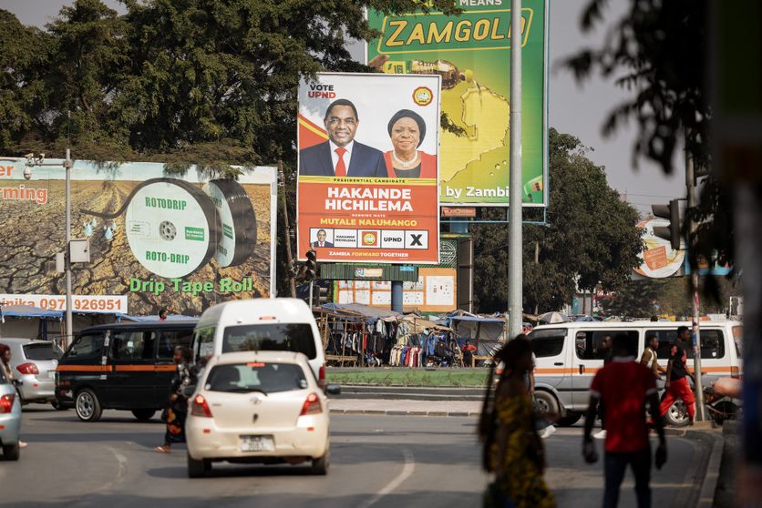 ZAMBIA-POLITICS-ELECTIONS Élections présidentielles et législatives en Zambie en 2026