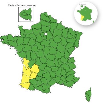 Vigilance Météo-France : six départements en alerte jaune pour orages