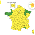 85 départements en vigilance jaune pour orages samedi