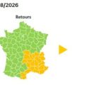 Prévisions de Circulation pour le Week-end du 7 au 9 août 2026 par Bison Futé
