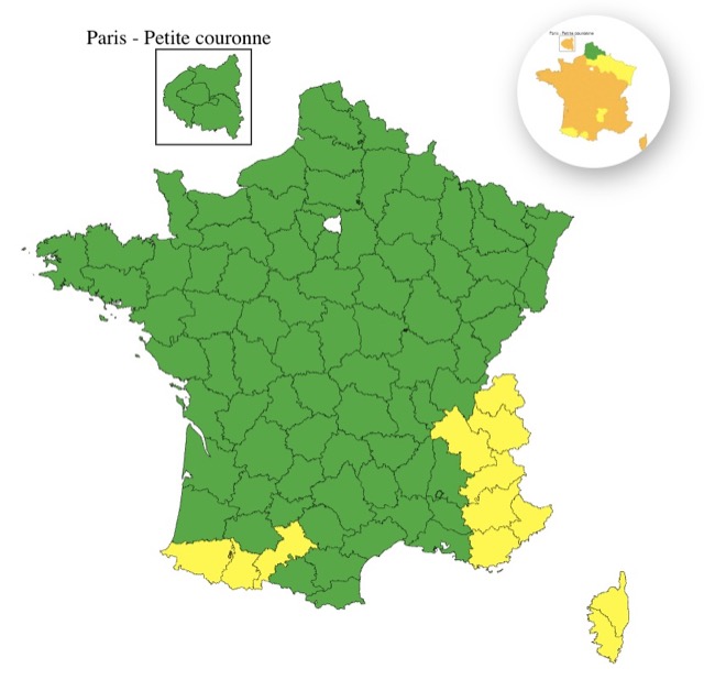 b55541b7-6ae3-4134-9966-fd85b4a301e3 Alerte Orages et Canicule en France : Vigilance Jaune et Orange pour de Nombreux Départements