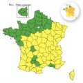 62 départements placés en vigilance jaune pour orages