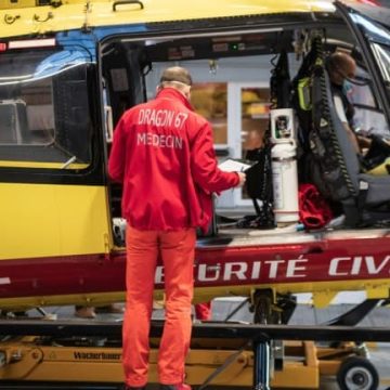 c604153c-a39e-432e-b43e-f5c0b5e49f31 Suspension des vols de nuit vers l’hôpital de Hautepierre en raison de drones illégaux