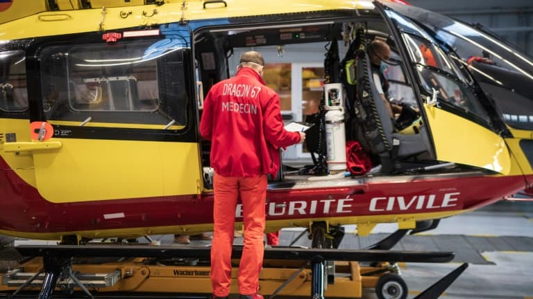 c604153c-a39e-432e-b43e-f5c0b5e49f31 Suspension des vols de nuit vers l’hôpital de Hautepierre en raison de drones illégaux